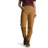 Carhartt Women’s The Vintage Double-Front Canvas Pant(Carhartt Brown)