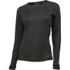 Carhartt Women’s UM0294W Women’s Force® Midweight Stretch Base Layer Crewneck Medium Black Heather