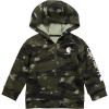 Carhartt baby-boys Long-sleeve Half-zip Hooded Sweatshirt(Blind Fatigue Camo)