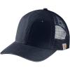 Carhartt mens Canvas Mesh Back Cap(Navy)