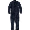 Carhartt mens Flame Resistant Force Loose Fit Lightweight Coverall(Navy)