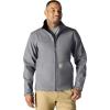 Carhartt mens Rain Defender® Relaxed Fit Softshell Jacket(Steel)
