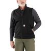 Carhartt mens Rain Defender™ Relaxed Fit Softshell Vest(Black)
