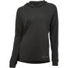 Carhartt womens Force Midweight Stretch Base Layer Hoodie(Black Heather)