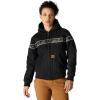 Carhartt womens Loose Fit Montana Active Jacket(Black)