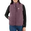 Carhartt womens Montana Relaxed Fit Insulated Vest(Huckleberry)