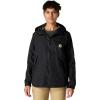 Carhartt womens Storm Defender Loose Fit Lightweight Hooded Packable Jacket(Black)