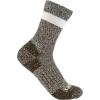 Carhartt womens Women’s Midweight Crew Sock(Brown)