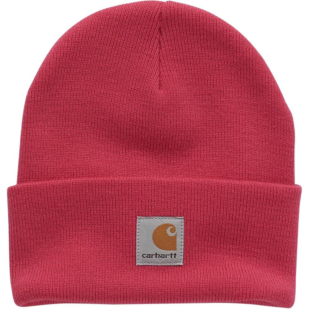 imageCarhartt Girls Kids Knit Beanie Watch HatRaspberry Pink