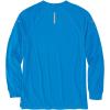 Carhartt Men’s Carhartt LWD Long-Sleeve T-Shirt(Marine Blue)