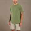 Carhartt Men’s Carhartt LWD Relaxed Fit Short-Sleeve T-Shirt(Chive Heather)