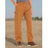 Carhartt Men’s Loose Fit Washed Duck Insulated Pant(Carhartt Brown)