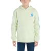 Carhartt boys Hoodie Fleece Pullover SweatshirtHooded Sweatshirt(Lime Cream)