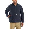 Carhartt Men’s Full-Zip Relaxed Fit Fleece Jacket(Navy)