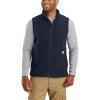 Carhartt Men’s Full-Zip Relaxed Fit Fleece Vest(Navy)