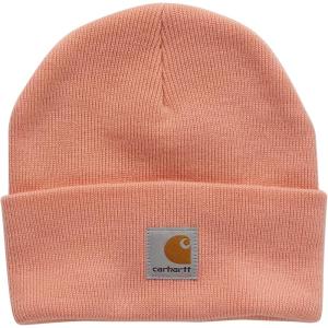 Carhartt Girls Kids’ Knit Beanie Watch Hat(Peach Amber)