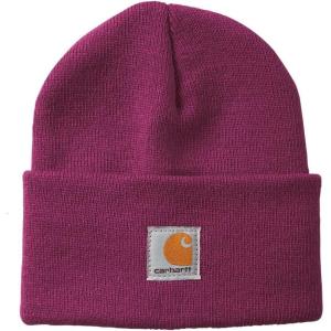 Carhartt Girls Kids’ Knit Beanie Watch Hat(Plum Caspia Purple)