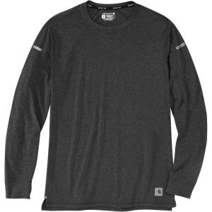 Carhartt Men’s Carhartt LWD Long-Sleeve T-Shirt(Carbon Heather)