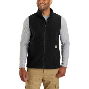 Carhartt Men’s Full-Zip Relaxed Fit Fleece Vest(Black)