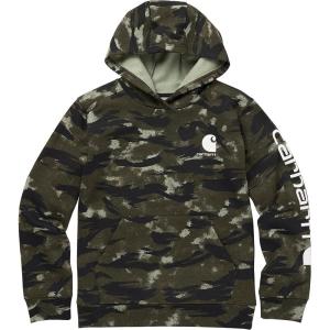 Carhartt boys Hoodie Fleece Pullover SweatshirtHooded Sweatshirt(Blind Fatigue Camo)