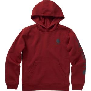 Carhartt boys Hoodie Fleece Pullover SweatshirtHooded Sweatshirt(Sun-dried Tomato)