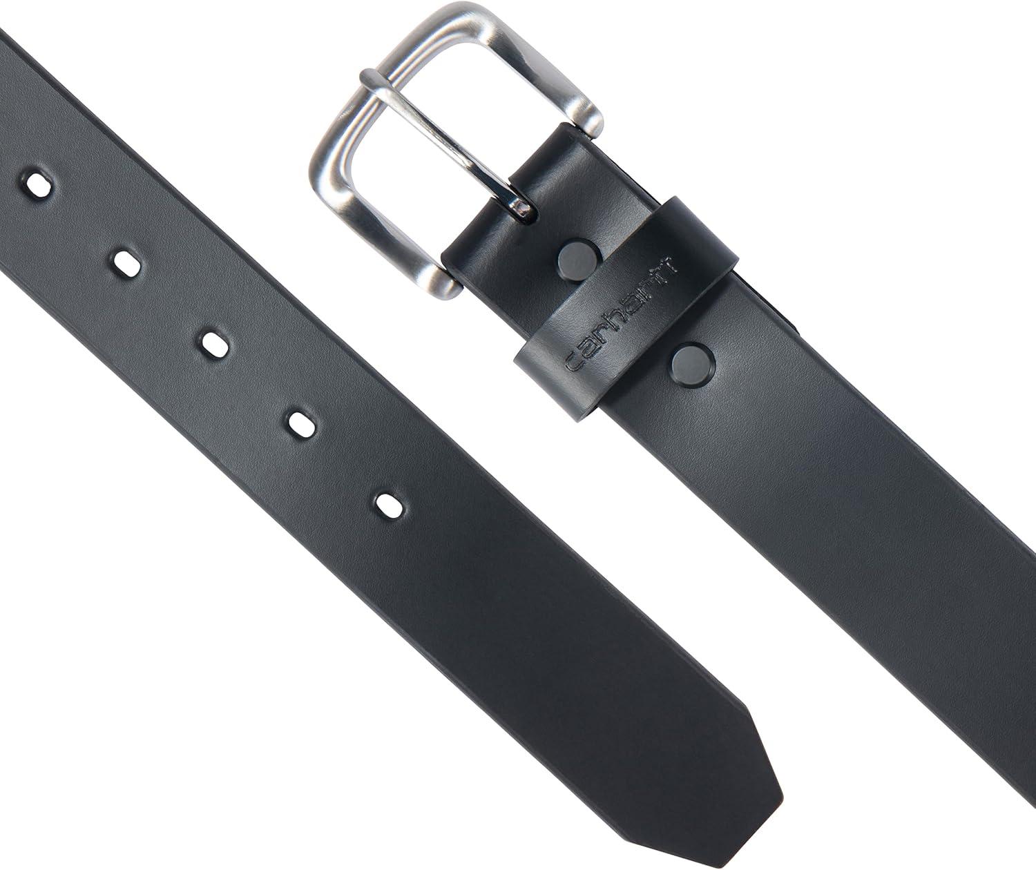 imageCarhartt Casual Rugged Belts for Youth Available in Multiple Styles Colors ampamp Sizes BeltBlack