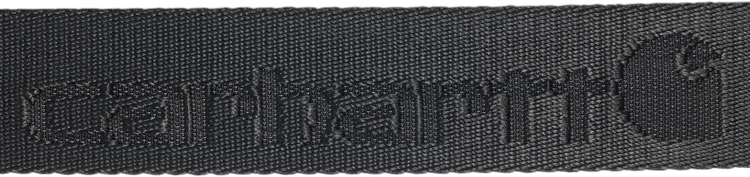 imageCarhartt Casual Rugged Belts for Youth Available in Multiple Styles Colors ampamp Sizes BeltNylon Webbing Ladder Lock Black