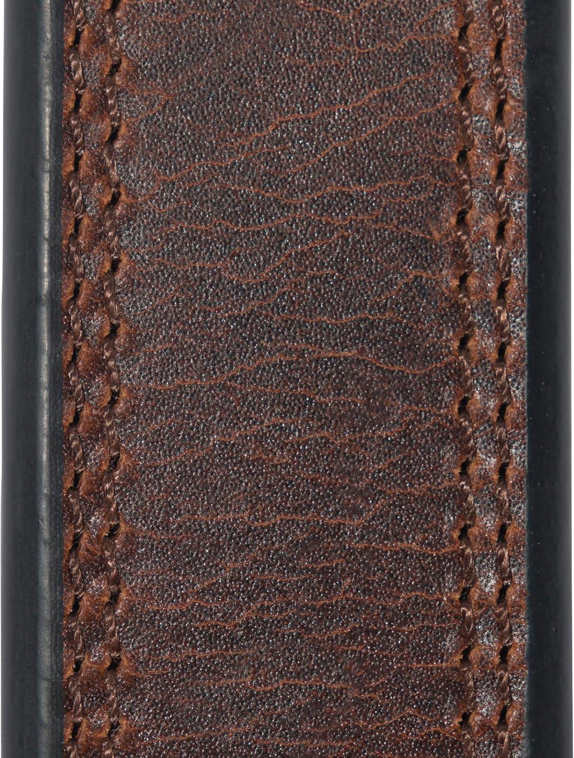 imageCarhartt Casual Rugged Belts for Youth Available in Multiple Styles Colors ampamp Sizes BeltVegan Leather Reversible BrownBlack