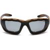 Carhartt Gear CHB420DTP Carthage® Gray Anti-Fog Lens – One Size – Black/Tan Frame(Black/Tan Frame)