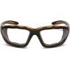 Carhartt Gear CHB420DTP Carthage® Gray Anti-Fog Lens – One Size – Black/Tan Frame(Clear Anti-fog Lens)