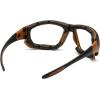 Carhartt Gear CHB420DTP Carthage® Gray Anti-Fog Lens – One Size – Black/Tan Frame(Clear Anti-fog Lens)