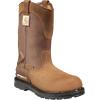 Carhartt Men’s Heritage Waterproof 11″ Soft Toe Wellington Work Boot(Bison Brown Oil Tan)