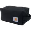 Carhartt Durable Travel Kit, Organize Essentials W/the Water Resistance Free Toiletry Bag(Black)