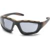 Carhartt Gear CHB420DTP Carthage® Gray Anti-Fog Lens – One Size – Black/Tan Frame(Black/Tan Frame)