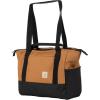 Carhartt Horizontal Zip Classic Laptop Tote Bag, Durable Water Repellent Material W/ 17″ Tablet Sleeve(Carhartt Brown)