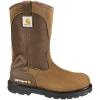 Carhartt Men’s Heritage Waterproof 11″ Soft Toe Wellington Work Boot(Bison Brown)