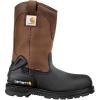 Carhartt Men’s Heritage Waterproof 11″ Soft Toe Wellington Work Boot(Brown/Black)