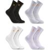 Carhartt boys Midweight Embroidered Crew Sock 4 Pack(Assorted 02)