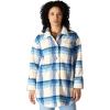 Carhartt womens Loose Fit Fleece Coat(Horizon Blue)