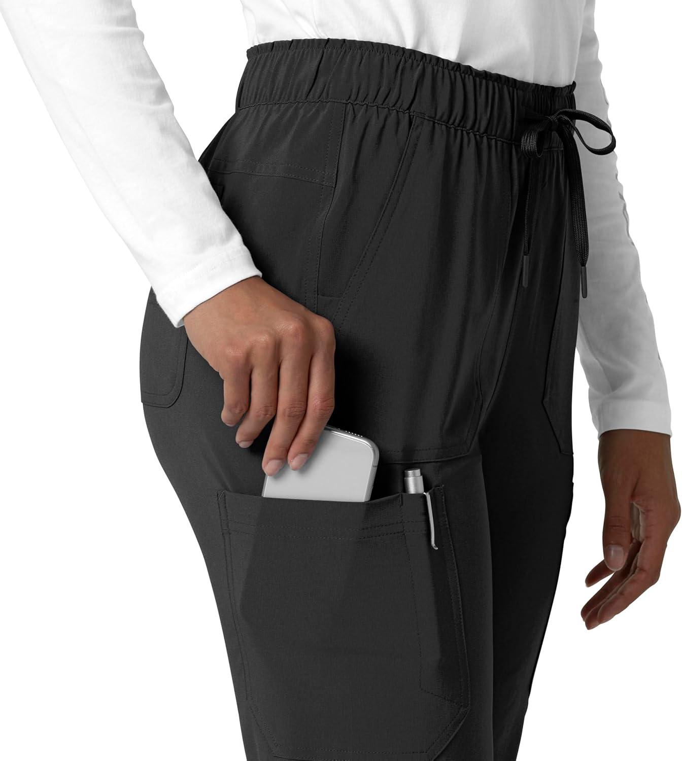 imageCarhartt Womens Womens Straight Leg Cargo Scrub PantBlack