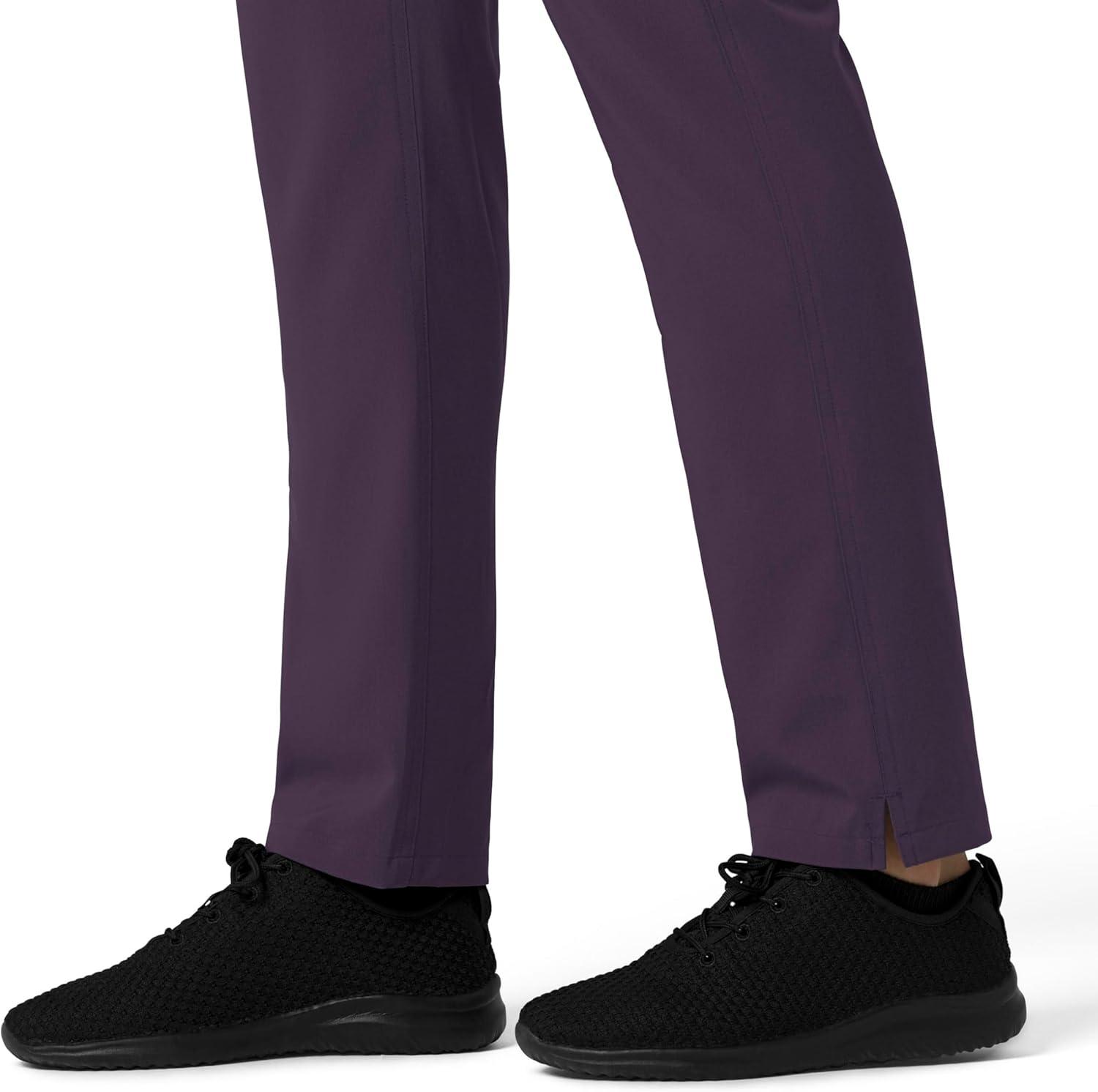 imageCarhartt Womens Womens Straight Leg Cargo Scrub PantBlack Plum