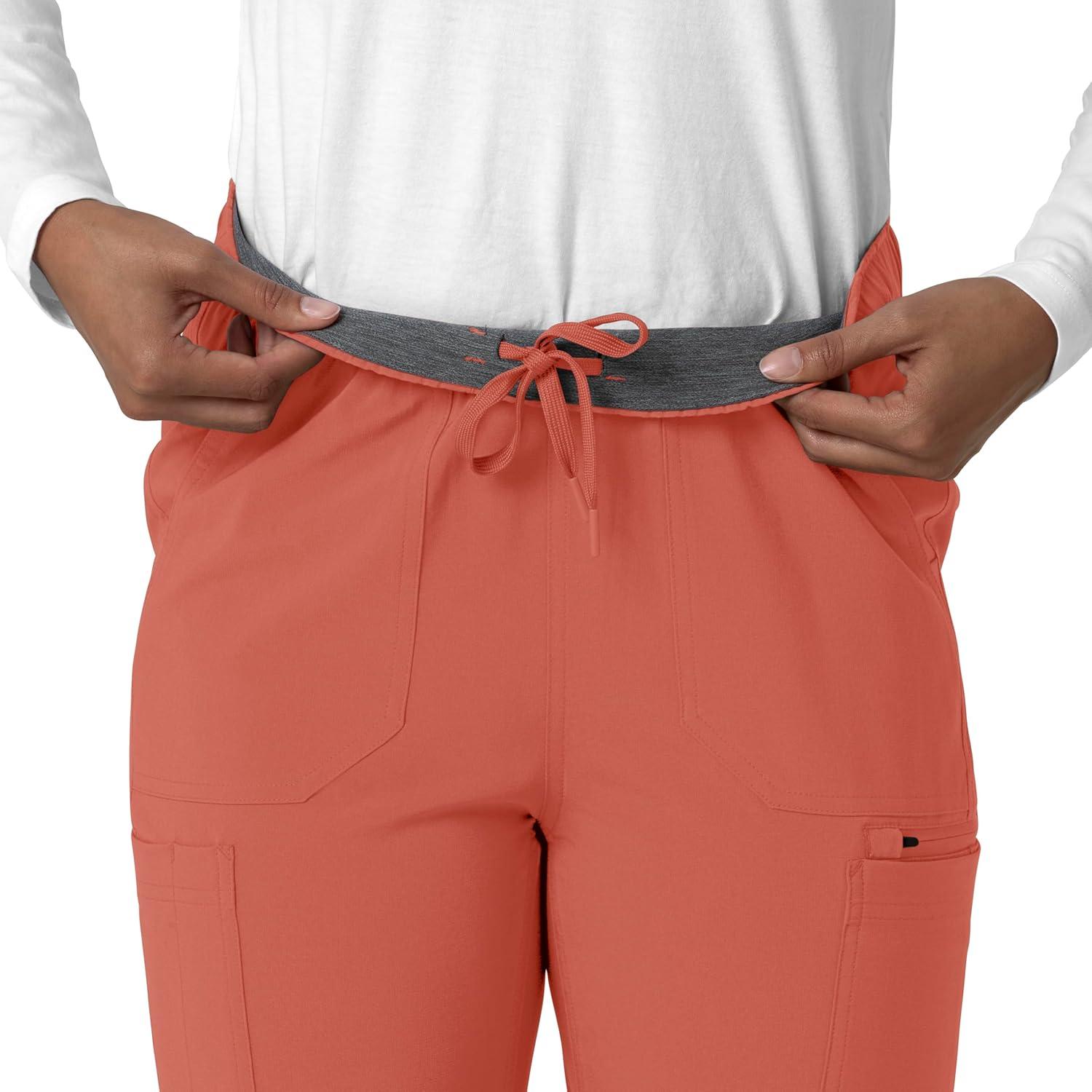 imageCarhartt Womens Womens Straight Leg Cargo Scrub PantDusty Cedar