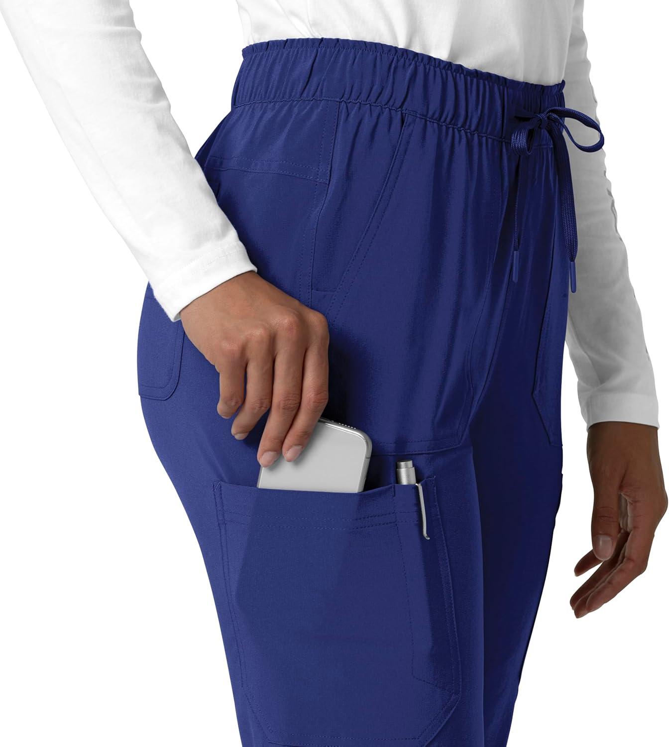 imageCarhartt Womens Womens Straight Leg Cargo Scrub PantGalaxy Blue