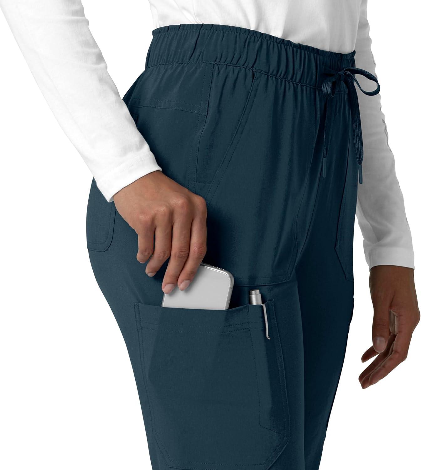 imageCarhartt Womens Womens Straight Leg Cargo Scrub PantNavy