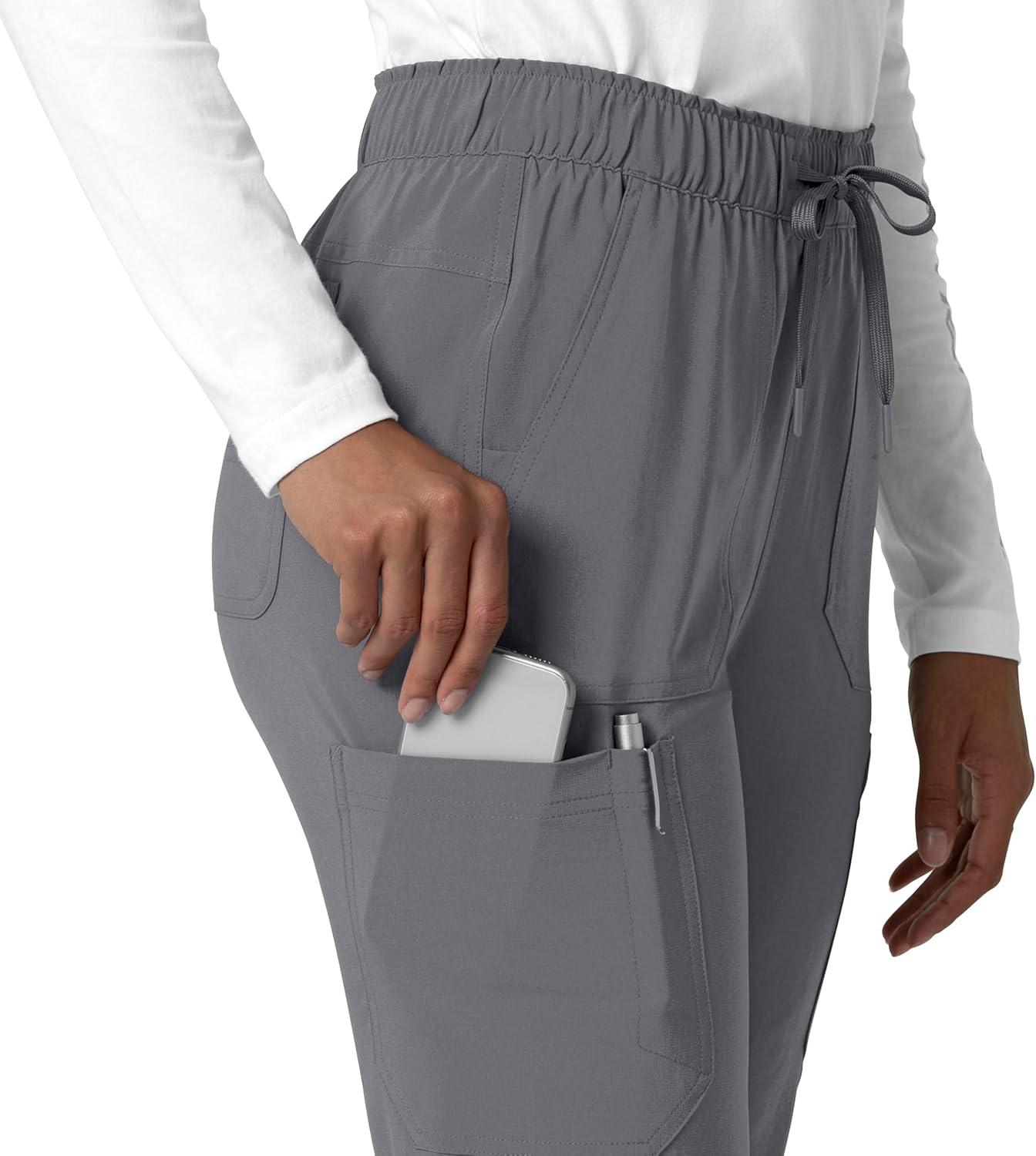 imageCarhartt Womens Womens Straight Leg Cargo Scrub PantPewter