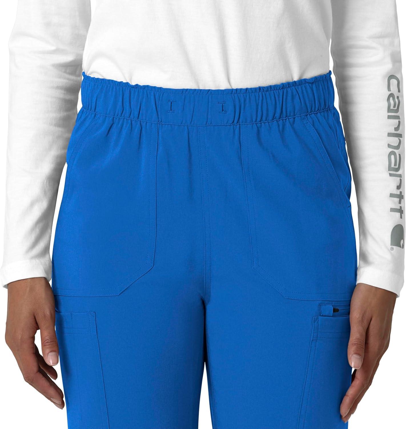imageCarhartt Womens Womens Straight Leg Cargo Scrub PantRoyal