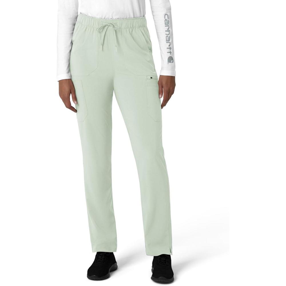 imageCarhartt Womens Womens Straight Leg Cargo Scrub PantBig Sky