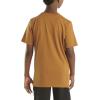 Carhartt Boys’ Short Sleeve Logo T-Shirt(Brown)