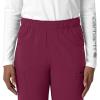 Carhartt Womens Women’s Straight Leg Cargo Scrub Pant(Wine)