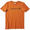Carhartt Boys’ Short Sleeve Logo T-Shirt(Exotic Orange)